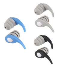 Bouchons D'Oreille pour la Natation 3 Paires Adultes Enfants Bouchons D'Oreille de Natation Bouchons D'Oreille pour Nageurs pour Hommes Femmes