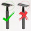 Durable Replaceable Reusable Safety Razors with Stainless Steel Double-Sided Blade,A 5