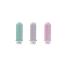 Botellas de Viaje de Silicona Portátiles Contenedor de Líquido Embalaje Recargable Vacío Loción Champú Envase Crema Viaje 90 Ml C