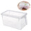 Box Refrigerator Storage Bin Stackable Refrigerator Organizer Food Storage Bins Refrigerator Cabinet Fridge 4