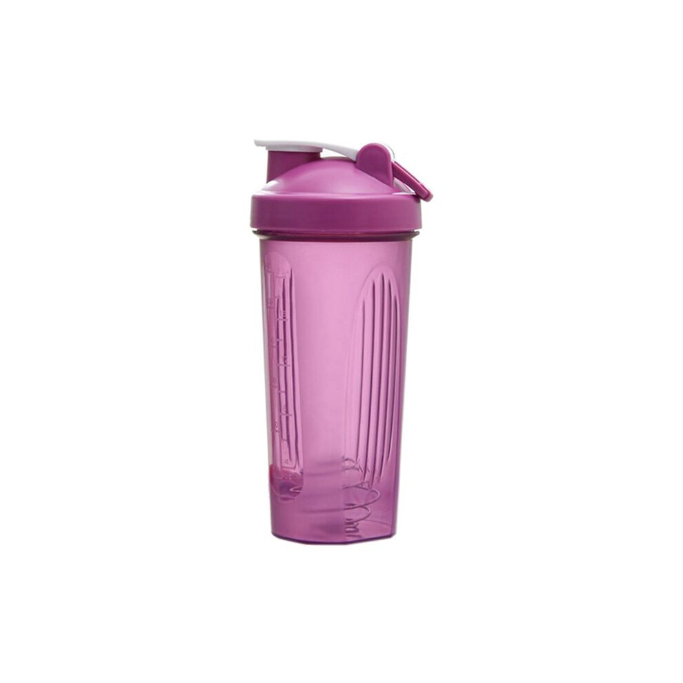 Shaker Cup Sports Portable Convenient Stirring Cup 600Ml Plastic Shakers Bottle Adults