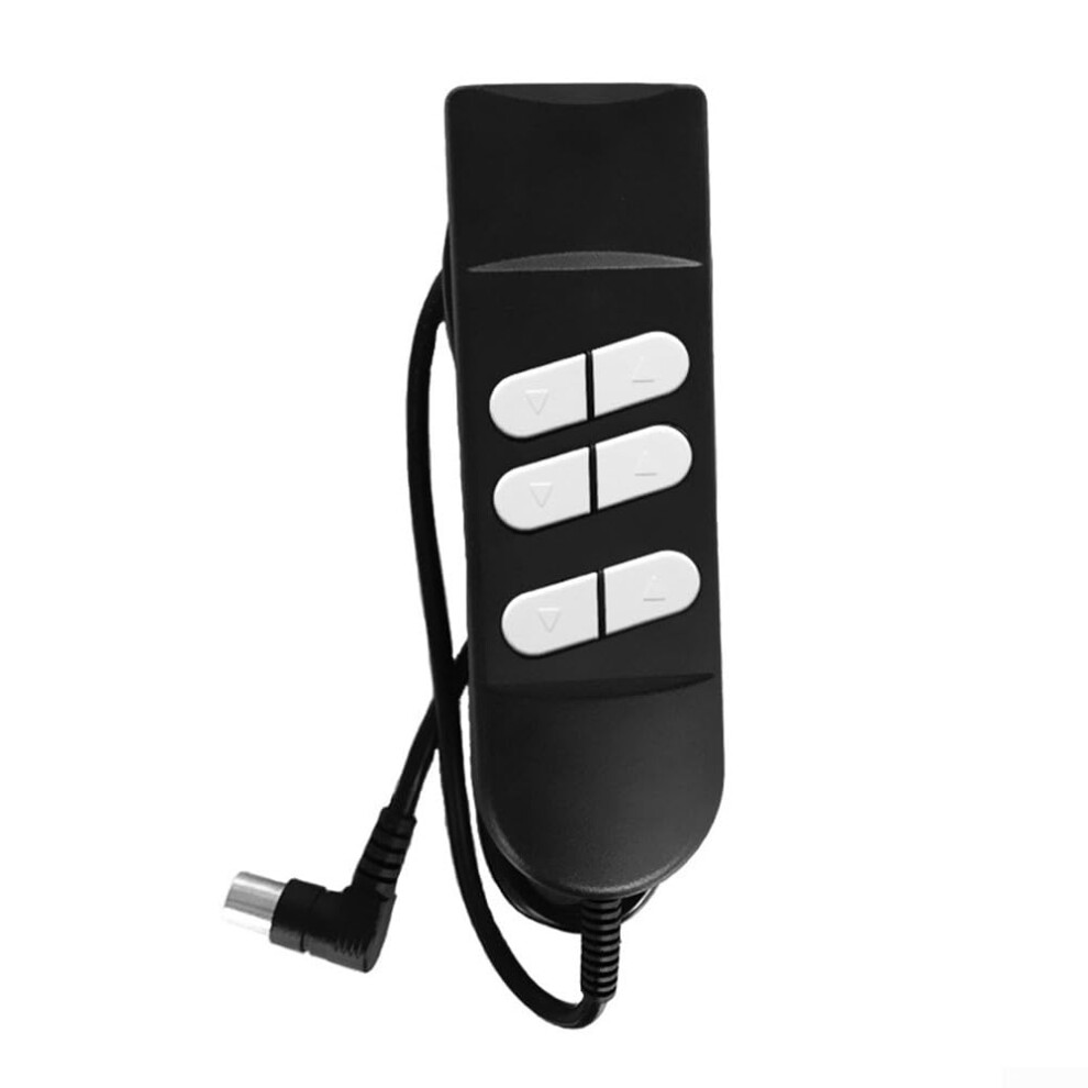 Electric Sofa Remote Replacement 5Pin 2/4/6 Button Recliner Controller For Lift Chairs, Abs Material, 1.5M/2M Cord 9382693234421