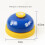 C Pet Call Bell Toy för Dog Interactive Pet Training Bell Leksaker Kattunge Valp Mat Foder PåMinnelse Utfodring Utfodring 6