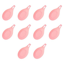 Spoon Rest Pad Food Grade Spoon Heat Resistant Put Mat Device Kitchen Utensils Kitchen Dishes