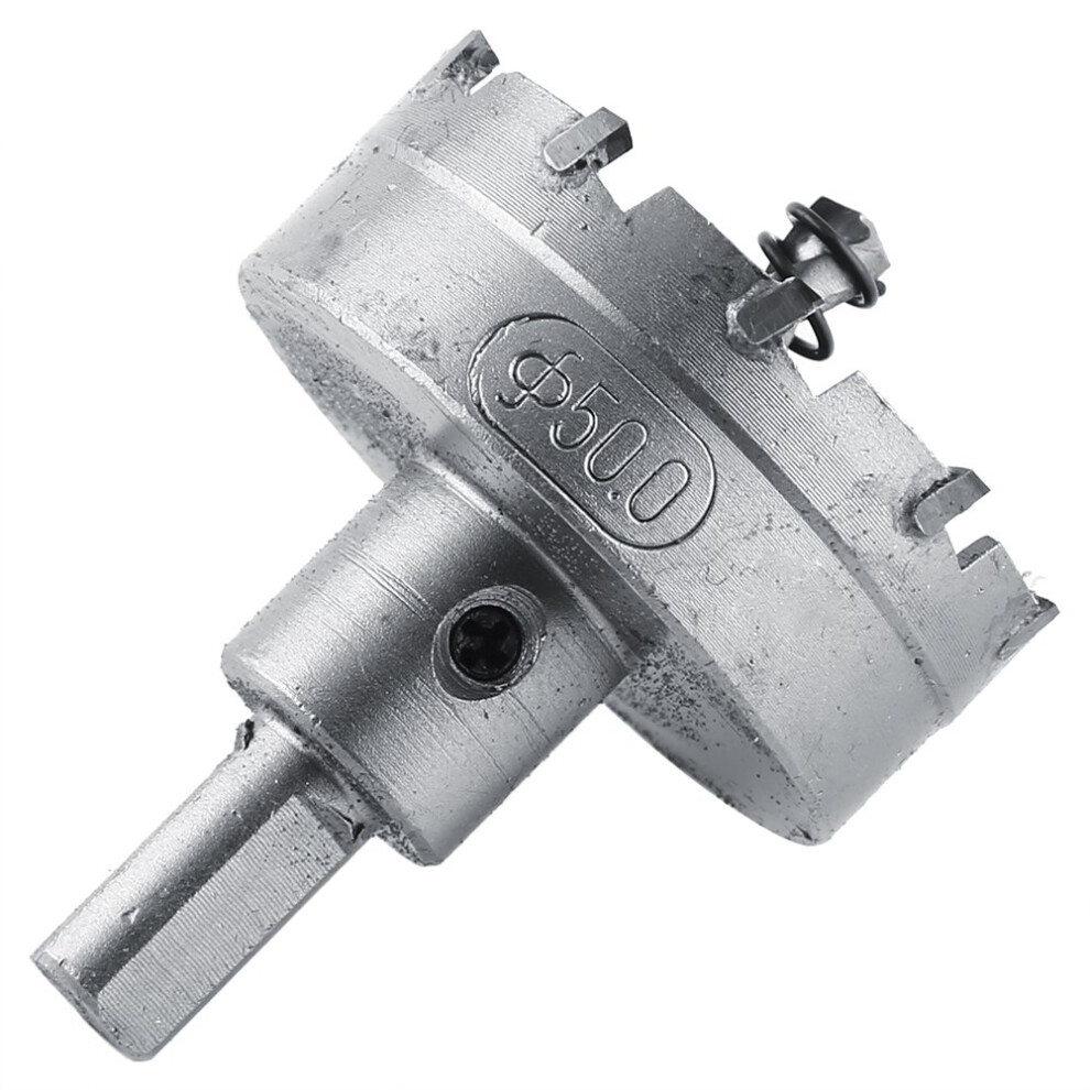 Hss Hole Saw Set 5Pcs Carbide Tipped MultiâSize 20Â50Mm For Precise Metal And Wood Lock Installation 9199774974394