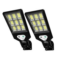 2PCS Outdoor LED Solar Wall Light Solar Lights Motion Sensor Solar Powered Light 3 Modes for Outside Garden