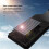 2PCS Outdoor LED Solar Wall Light Solar Lights Motion Sensor Solar Powered Light 3 Modes for Outside Garden 4