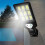 2PCS Outdoor LED Solar Wall Light Solar Lights Motion Sensor Solar Powered Light 3 Modes for Outside Garden 8