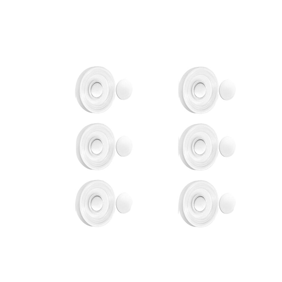 6Pcs Magnetic Remote Control Holder, Wall Mount Remote Control Organizer, Much Stable, Self-Adhesive For Flat 6033227103142