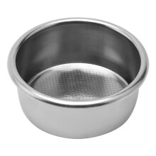 Precisie Koffiefiltermand met Hoge Extractie, Roestvrijstalen Espressofiltermand voor Bodemloze Portafilter 58 mm