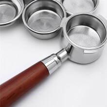 Precisie Koffiefiltermand met Hoge Extractie, Roestvrijstalen Espressofiltermand voor Bodemloze Portafilter 54 mm