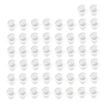 50 Stuks Draagbare Koffiefilters, Herbruikbare Niet-Geweven Koffiefilters, voor Het Inkapselen van Gemalen Koffie/Thee, Giet over Wit
