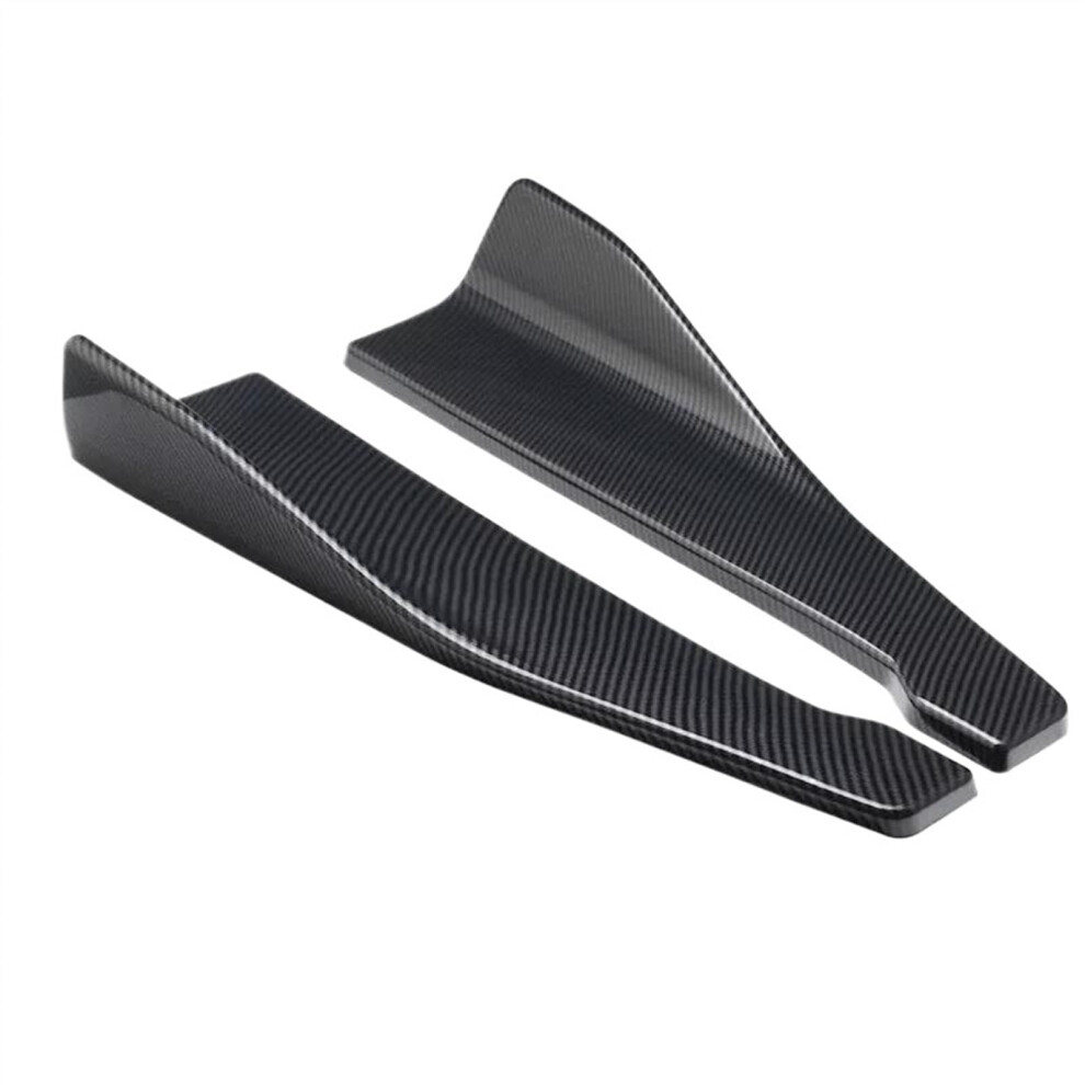 Car Side Skirt 48Cm 18.9In For Vw Passat B6 And Polo 6R Carbon Lip Spoiler Splitter 9382693107985