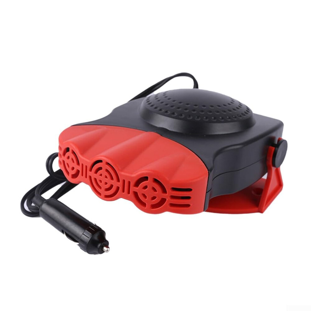 Car Heater Three Hole Fan Defrost And Demister For Glass Snow Defrosting Red 9347817401837