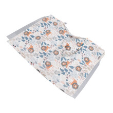 Soft Breastfeeding Cover with Adjustable Straps, 95.5x79cm, Breathable Cotton Blend
