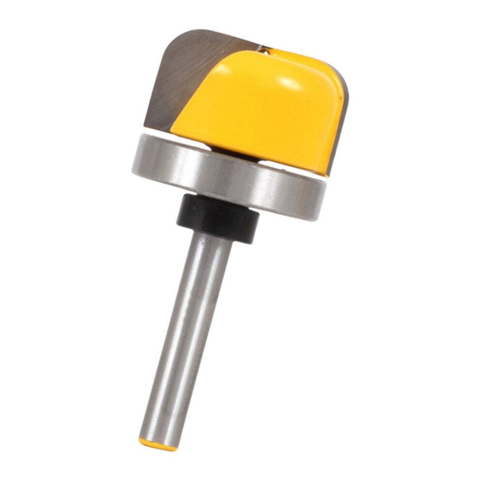 Woodworking Router Bit 1/4 Inch Shank Round Bottom With Bearing For Precision Lock Mortising 9199774974844