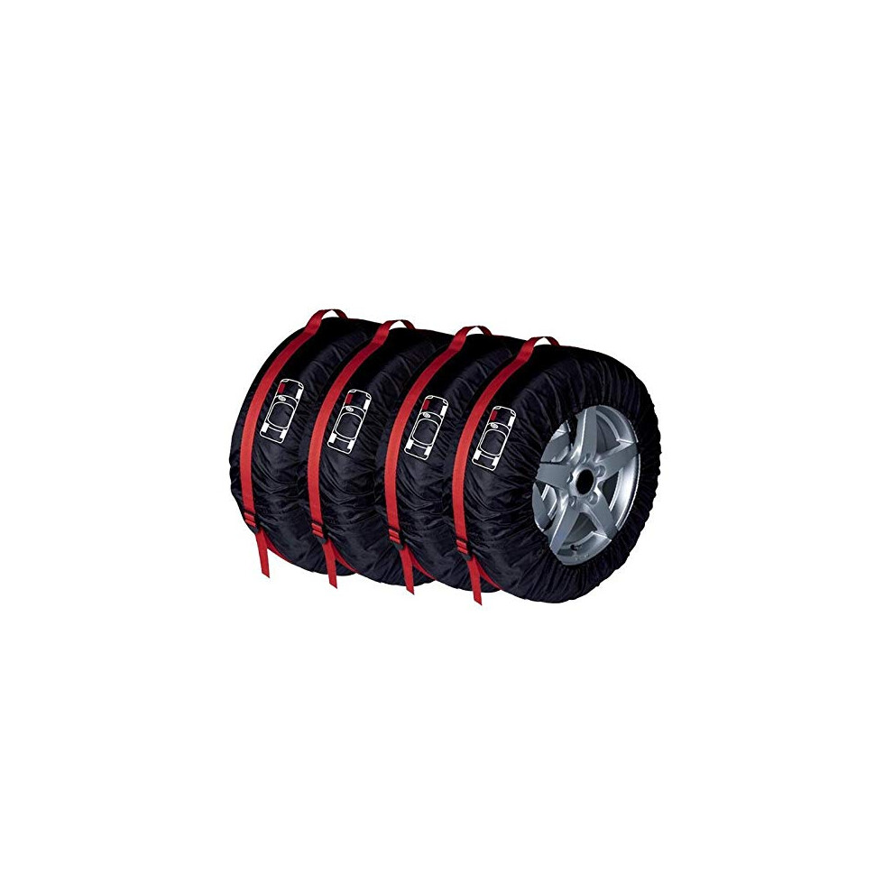 Spare Tire Cover Set 4Pcs Waterproof Oxford Cloth Car Wheel Storage Bags Dustproof Protector S Size 9199774975629