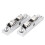 77type Stainless Steel Double Flat Wheel 4Pack Pulley For Doors And Windows PushPull Window Ground Sliding Roller 1