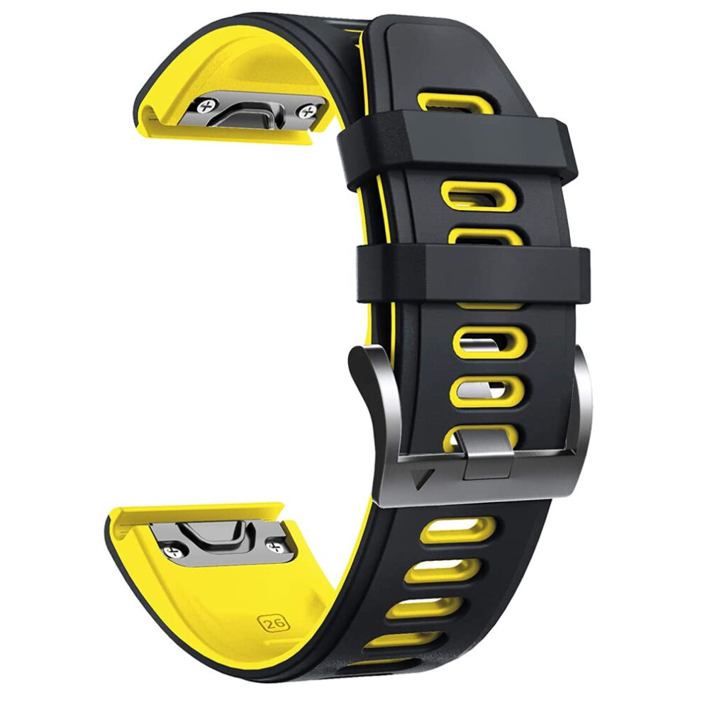 Leather Quick Release Watch Band 20Mm 22Mm 26Mm Easyfit Strap For Garmin Fenix 7 6 5 Series Ref: 8734 9113335144293