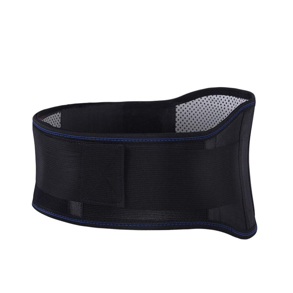 Waist Support Portable Lumbar Support Belt SelfHeating Magnetic Therapy For Herniated Disc Relief, Size L