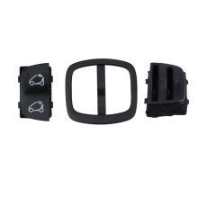 Car Opening Closing Convertible Top Dash Tunnel Button Frame Coin Slot for 451 Fortwo 2009-2014