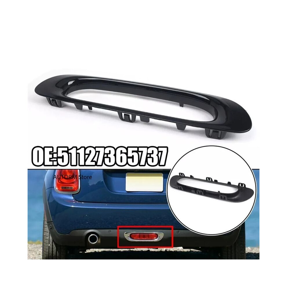 Rear Bumper Frame Trim Rear Fog Finisher Cover For F55 F56 F57 2013-2016 Light 6032905367104