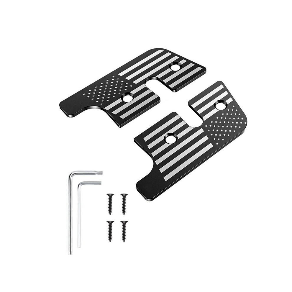 Car Sun Visor Repair Clips Kit For Jk 2018 Jl 2018-2023 Gladiator Black 4711832246455