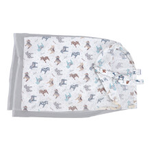 Breastfeeding Cover with Straps 95.5 x 79cm Cotton & Polyester Breathable Nursing Scarves