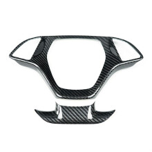 Real Carbon Fiber Car Steering Wheel Trim Cover for Corvette C7 2014 - 2019