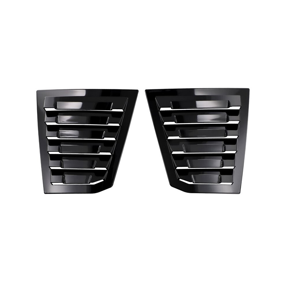 Car Bright Rear Shutter Cover Vent Trim Cover For Cruze 2016 2017 2018 2019 Black 6032740256403
