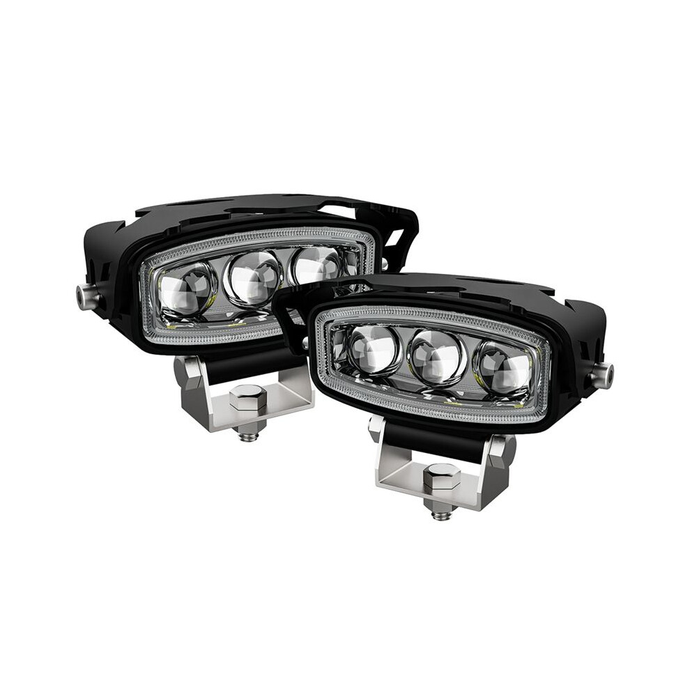 Motorcycle Led Spot Hi/Low Beam Fog Lamps Auxiliary Head Driving + Light/Yellow/White 6033832999901