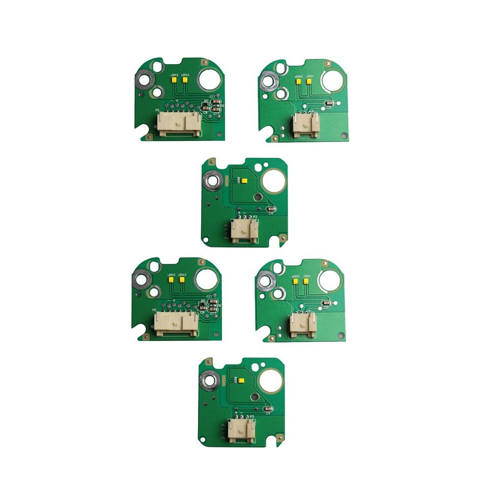 6Pcs/Set Car Headlight Led Chip Drl Boards For F30 F31 F35 Lci 2014-2019 63117419615 63117419618 63117419610 6032215541843
