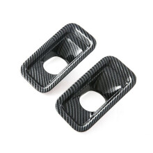 Front Fog Lamp Light Cover Trim for Land Prado 250 J250 LC250 2024 Accessories Carbon Fiber