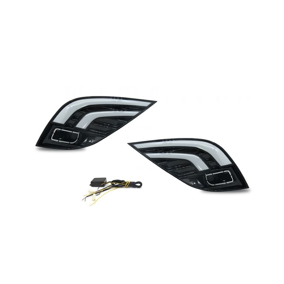 Led Daytime Running S For Camry Se Xse 2018-2020 Front Bumper Fog With Turn Signal Light 6032229992365