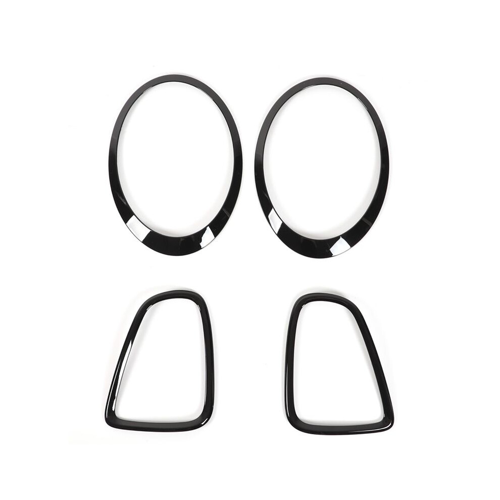 Car Head Tail Cover Trims Frame Bezel Cover Ring For R56 R57 R58 R59 Cooper S Jcw 2007Â2015 Auto Parts Light 6032783824546