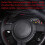 Car Steering Wheel Lower Cover Sticker Interior Trim Forging Pattern for  GT86  BRZ 2012-2016 6