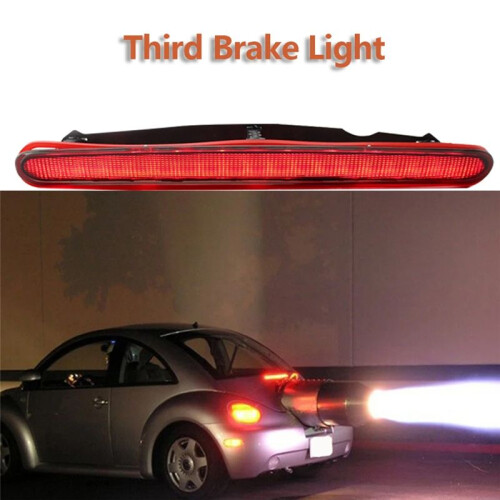 1C0945097E High-Position Brake Light Assembly LED Third High Brake Tail Light for  Beetle 1998-2010 Red 2