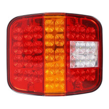 12V 24V Truck Trailer Rear Brake Stop Turn Tail Light License Plate Lamp Bus Lorry Van for CJ YJ JK