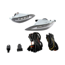 Fog Lights Assembly with Wiring Harness Kit for Camry 2003 2004 2005-2008 Driving Light Turn Signal Lamp