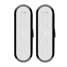 Car Door Lights LED Welcome Light Magnetic Control USB Charging Auto Open Door Safe Emergency Warning Signal Lamp