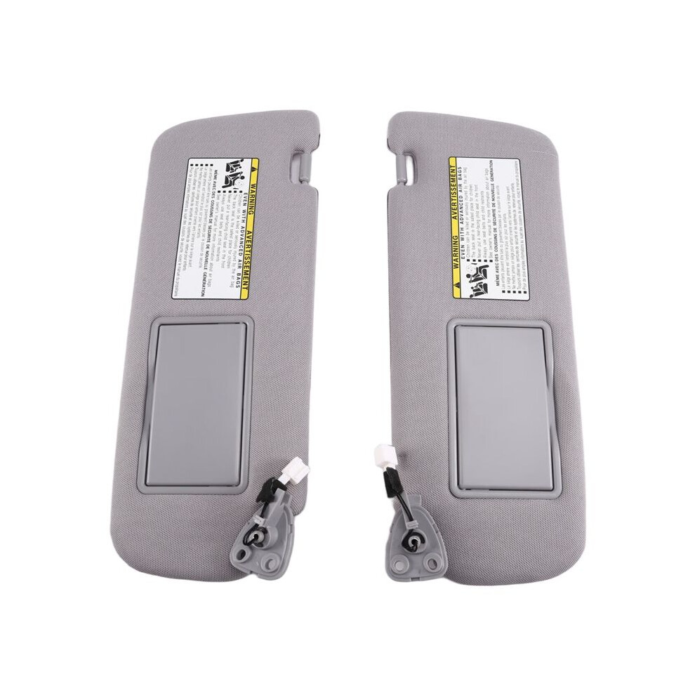 852013K010qs 852023K000qs 1Set Car Lh Rh Sun Visor Cloth For Sonata 2006-2010 Gray 6031654654961