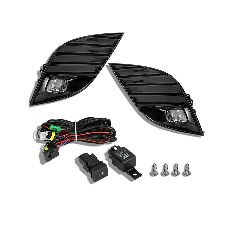 For Camry Xse Se 2018 - 2020 Led Fog Lamps Drl Daytime Running Lights Harness Covers Foglights Headlights 6031943203535