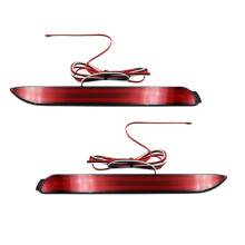 Car Rear Bumper Brake Light LED Rear Fog Light Dynamic Turn Signal Lights for  RAV4 2019-2020