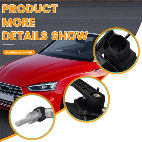 8K0941285P Left Front Headlight Level Height Sensor for  A4 S4 2008-2015 1