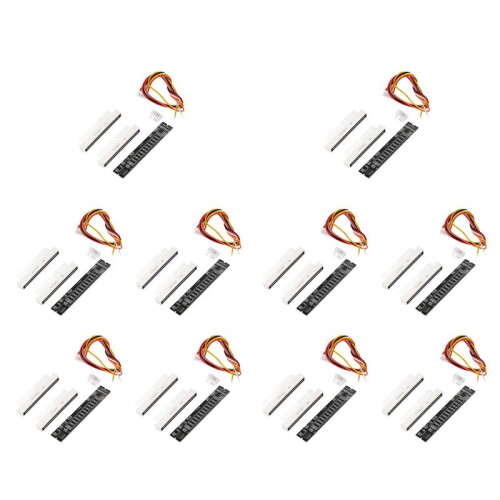 10X  Dual 12 Level Indicator VU Meter Stereo Amplifier Board Adjustable Light Speed Board