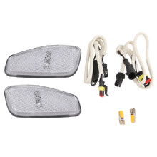 Car Side Reflection Warning Turn Signal Light Lamp Front Turn Signals Light For Renegade 2014-2017 White