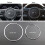 Stainless Mirror Chrome Interior Steering Wheel Circle Cover Trim for  K5 Optima 2016-2018 5