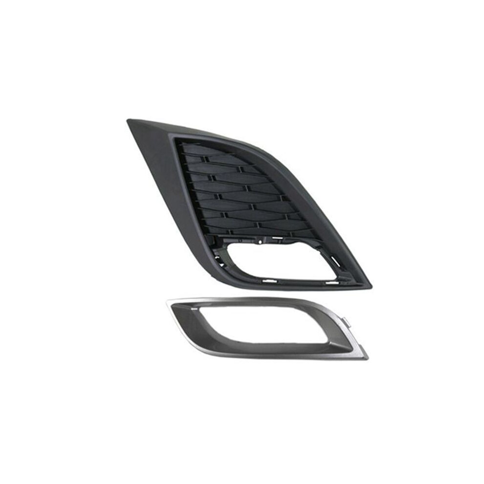 Bbn250c11c Car Right Front Bumper Fog Grille Fog Lamp Grill Cover With Chrome Frame For 3 2010 2011 Light 6032059937185