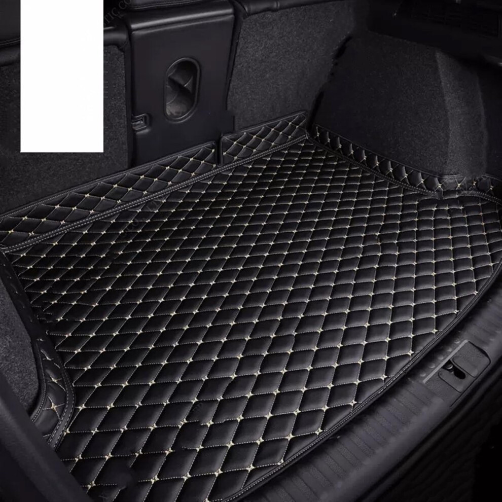Trunk Mat For Range Rover Sport 20182022 Waterproof Pu Cargo Liner Full Coverage Black/Beige 9199774977609