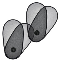Tenda Parasole per Finestrino Auto per Bambini, Confezione da 2, Parasole per Finestrino Laterale Auto con Ventose Migliorate per Proteggere I Bambini